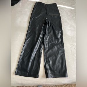 NIA VEGAN LEATHER PANTS